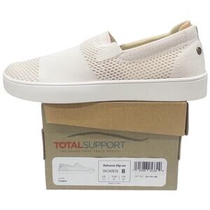 Spenco Bahama Women's Arch Support Slip On Sneaker Women's size 8 Cream